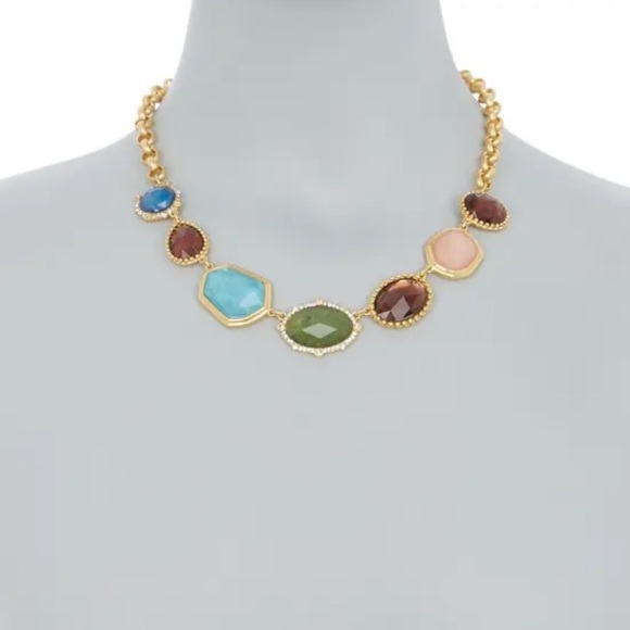 Kate Spade Multicolor Stone Necklace NWT - Picture 3 of 5